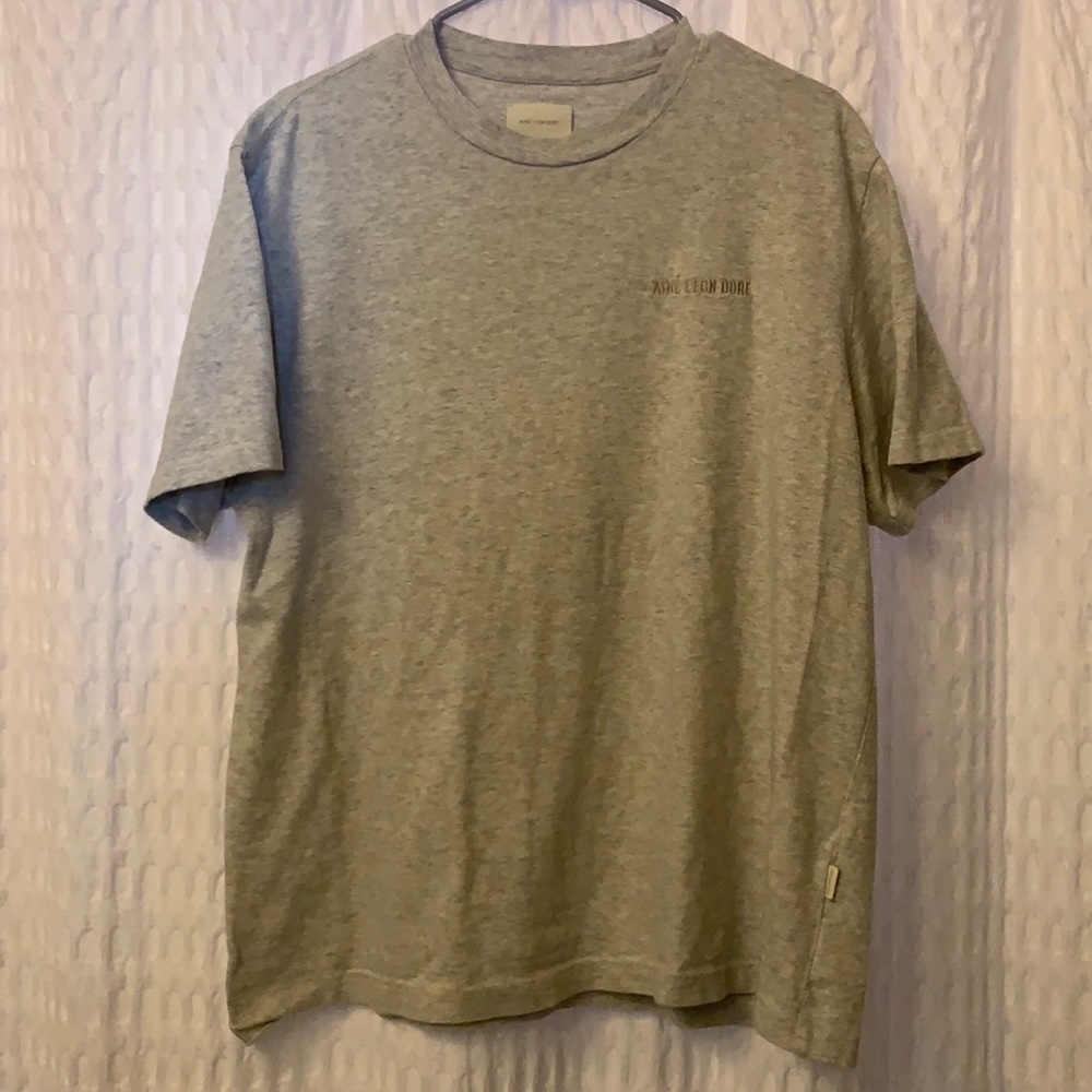 Aime Leon Dore Tonal Logo Grey T-shirt